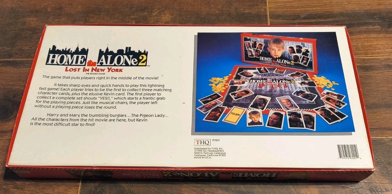 Home Alone 2: Lost in New York board game