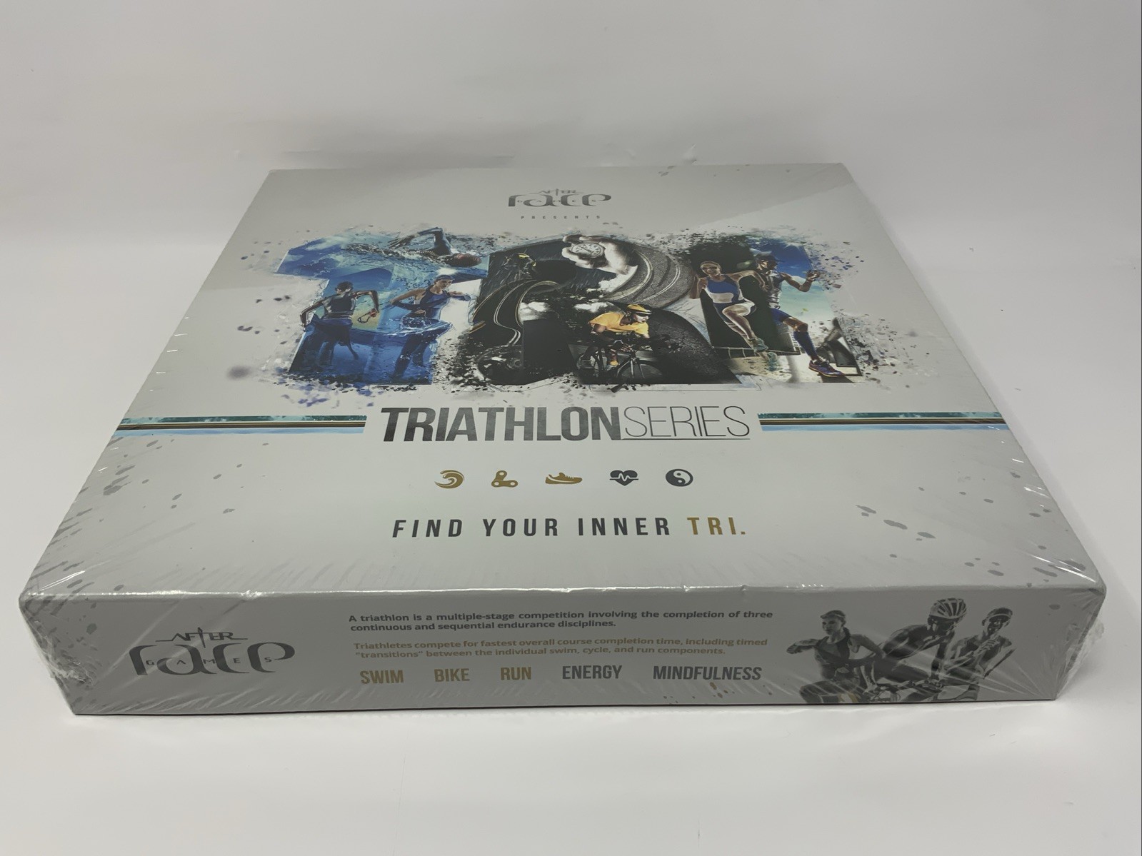 After Race Games Triathlon Series Board Game 2-4 Players Age 14+ 2016 NEW
