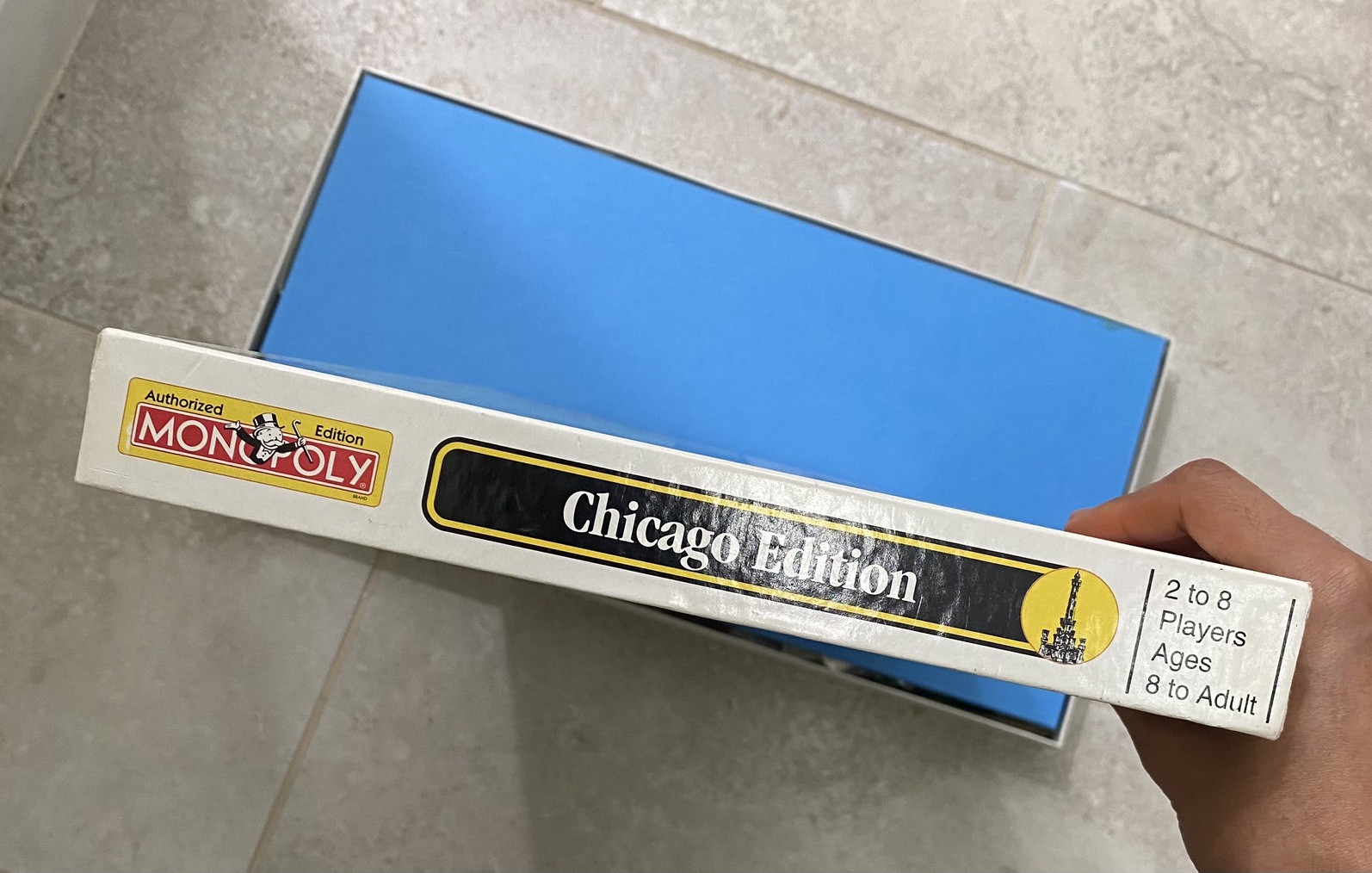 CHICAGO EDITION Monopoly 1995 BOARD GAME 2TO8 PLAYERS AGES 8 AND UP VTG 1995