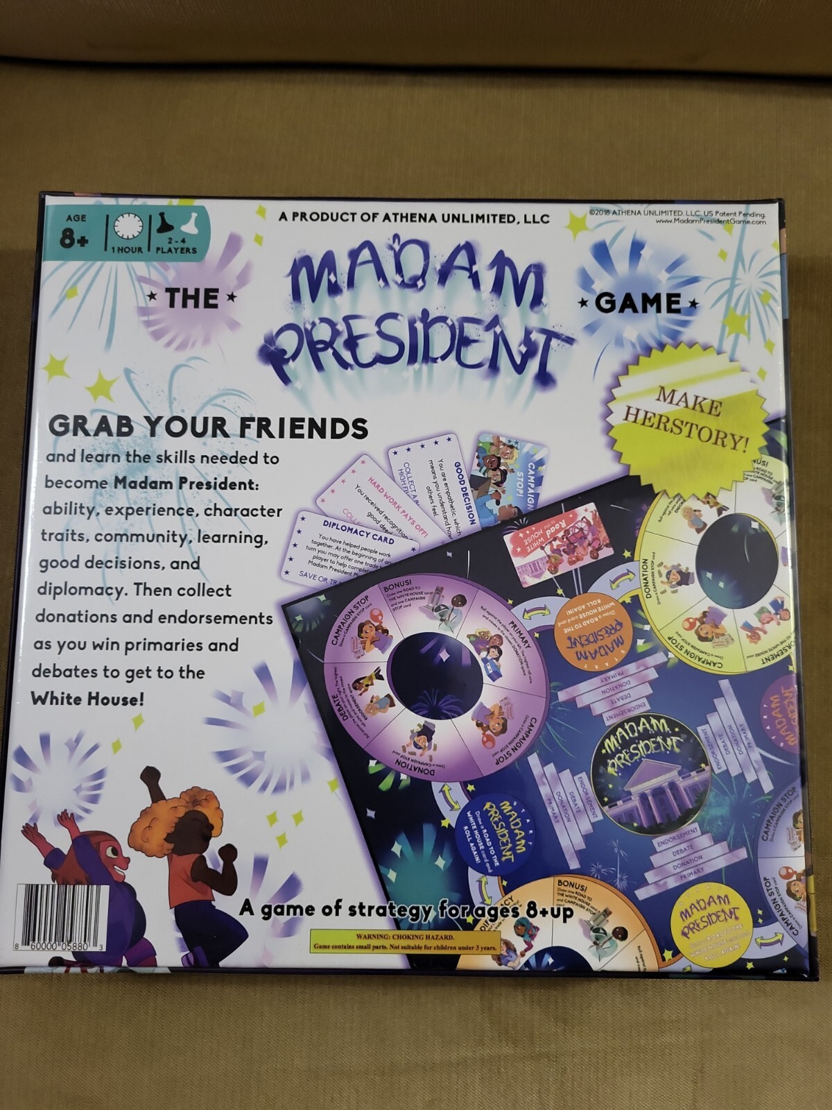 The Madam President Game – Athena 2018 NEW SEALED
