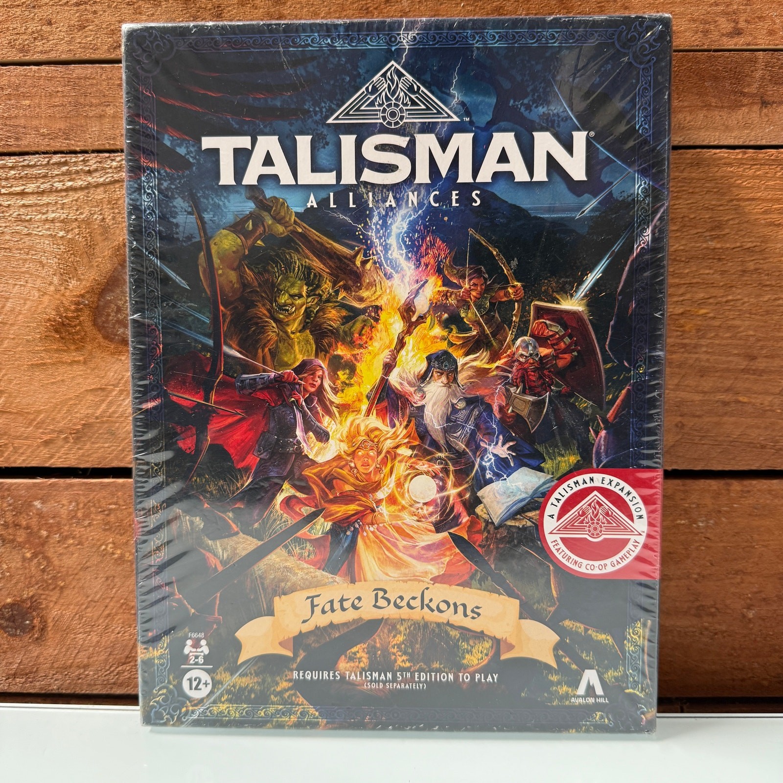 Talisman Alliances Fate Beckons Expansion Board Game Avalon Hill Co-Op Sealed NE
