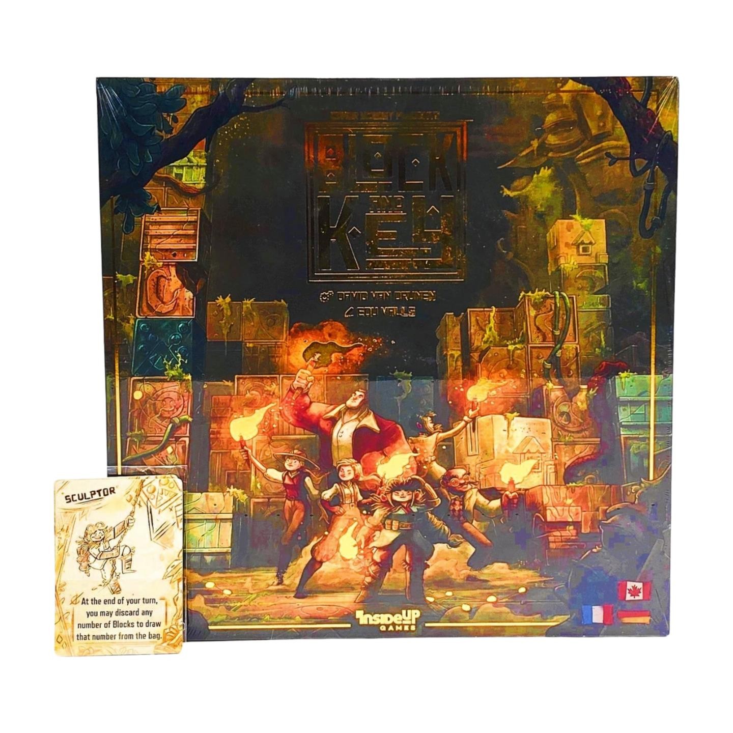 Block and Key Deluxe Kickstarter Edition by Inside Up Games – SEALED