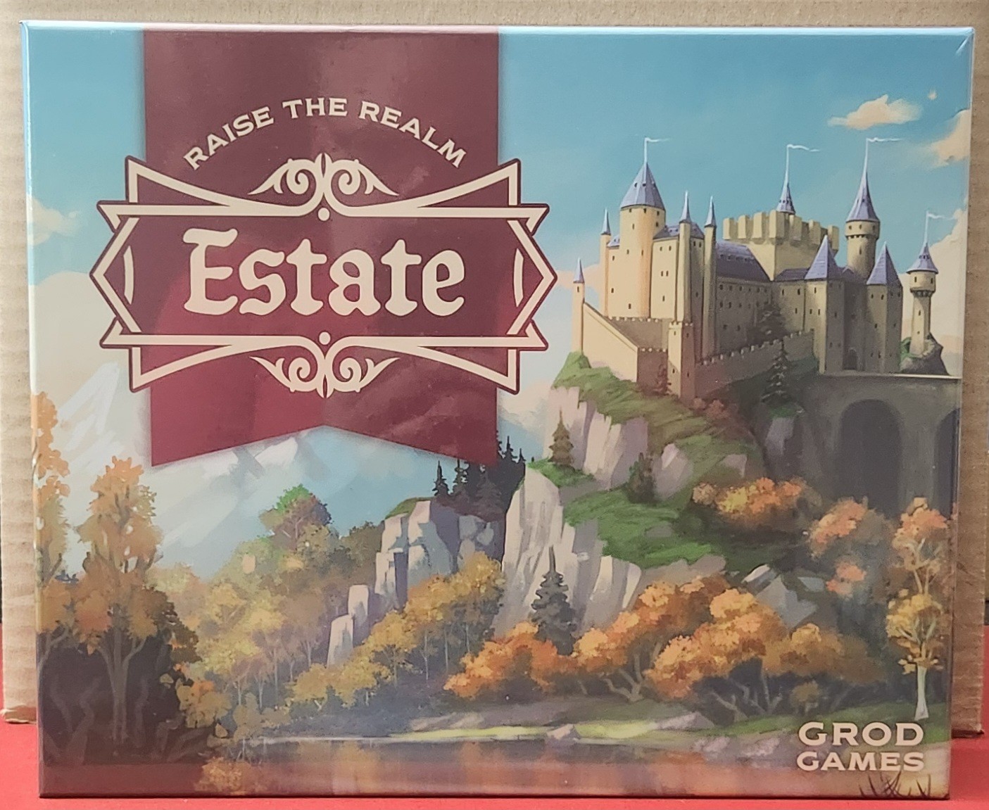 Estate: Raise The Realm Board Game Standard Edition NEW in Shrink