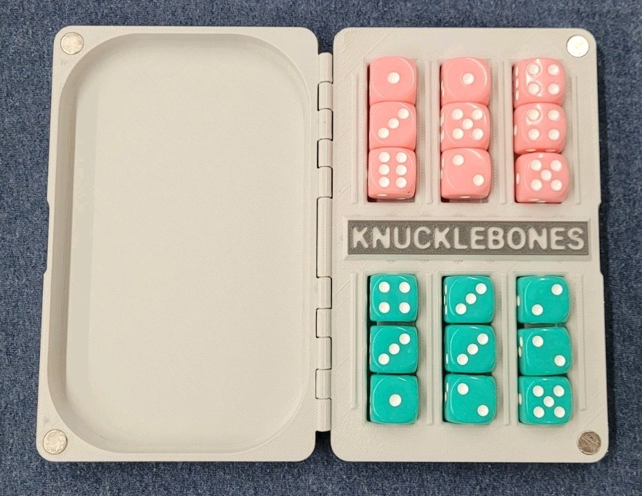 Knucklebones Dice Game – Cult of the Lamb – 3D Printed – ANY COLORS