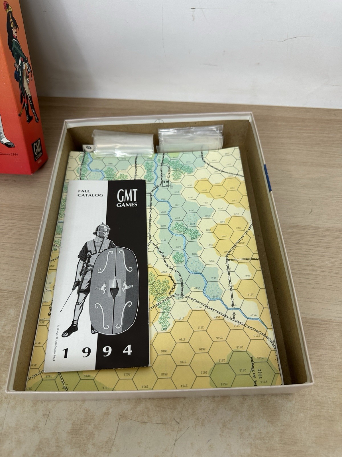 GMT Games – The Battles of Waterloo – 1994 War Game – NEW, Unpunched & Unplayed
