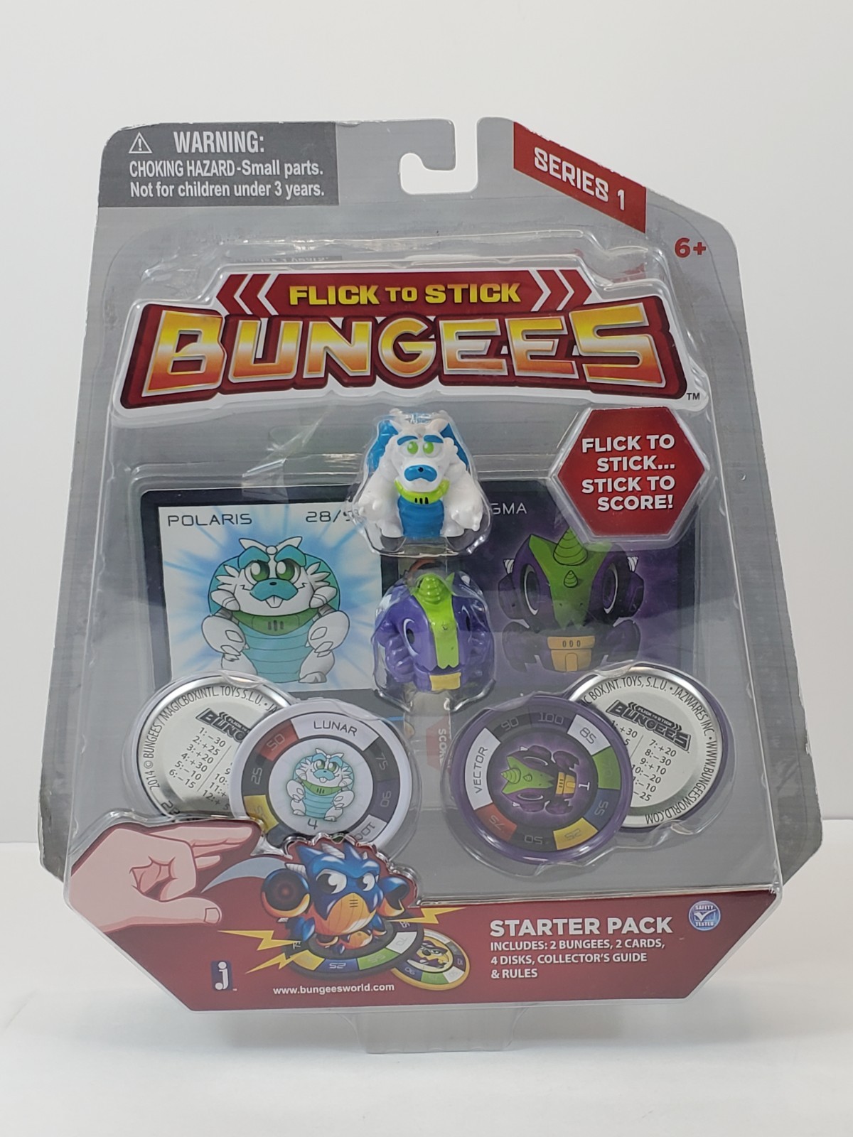 Flick to Stick Bungee Game Starter Pack 2014 Brand New Sealed