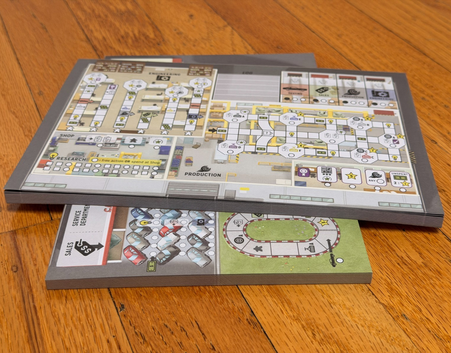Motor City roll-and-write board game [25th Century Games]