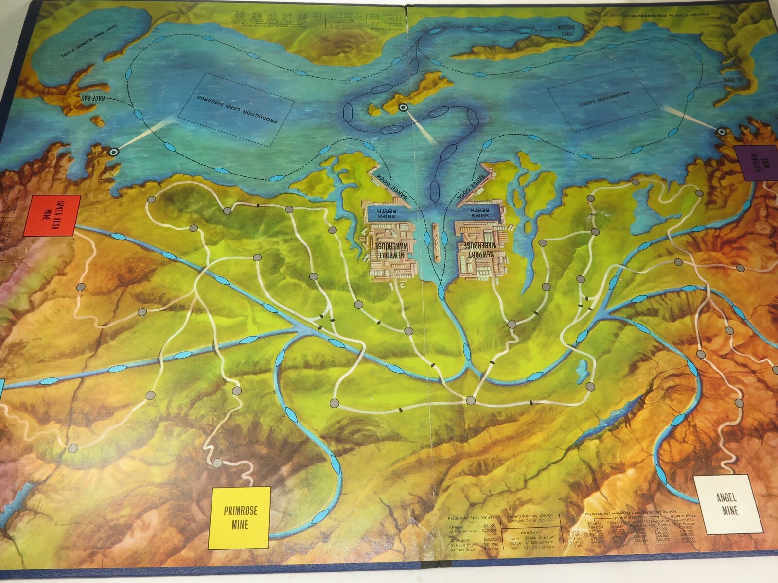 REPLACEMENT PLAYING PIECES Vintage Waddington’s Board Game Mine a Million
