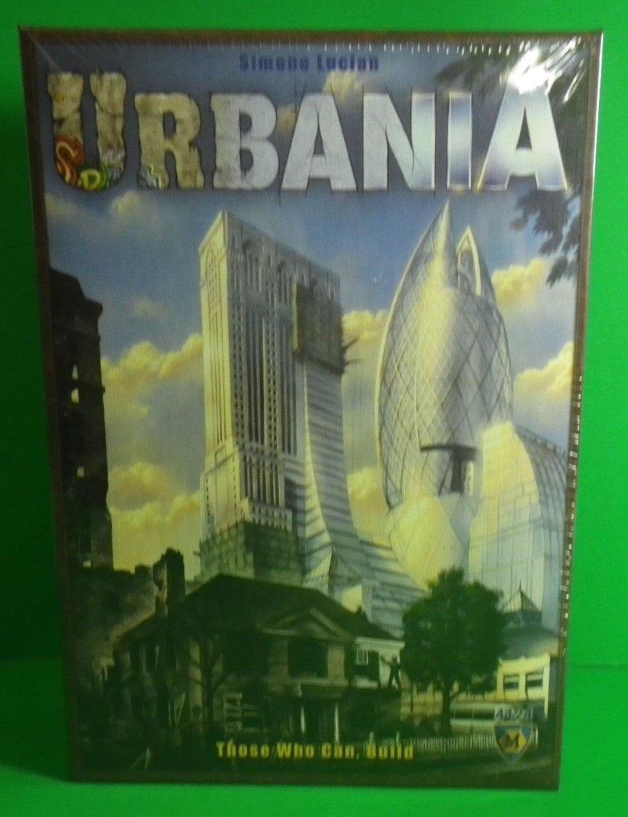 NEW – Urbania Board Game by Simone Lucian Mayfair Games 2012 Factory Sealed