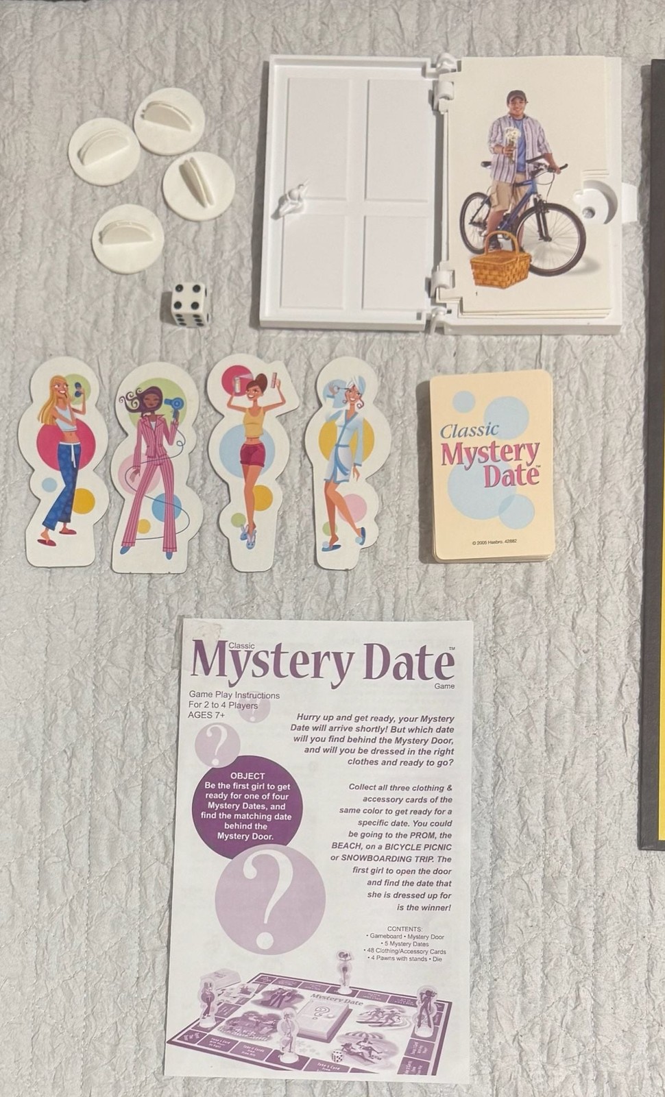 Mystery Date Board Game – 2005 lMilton Bradley Classic