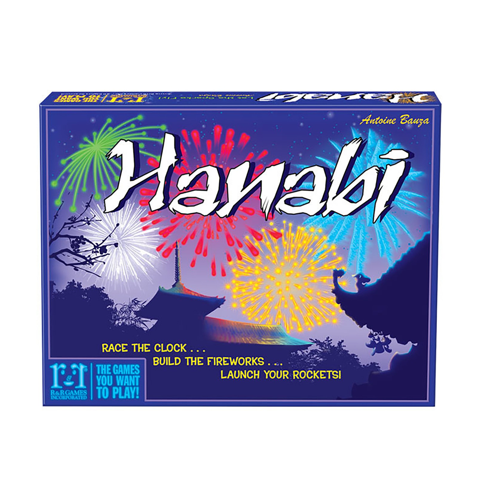 R&R Games: Hanabi Strategy Game, 72 pc, 2-5 Players, 20-30 Min, Family