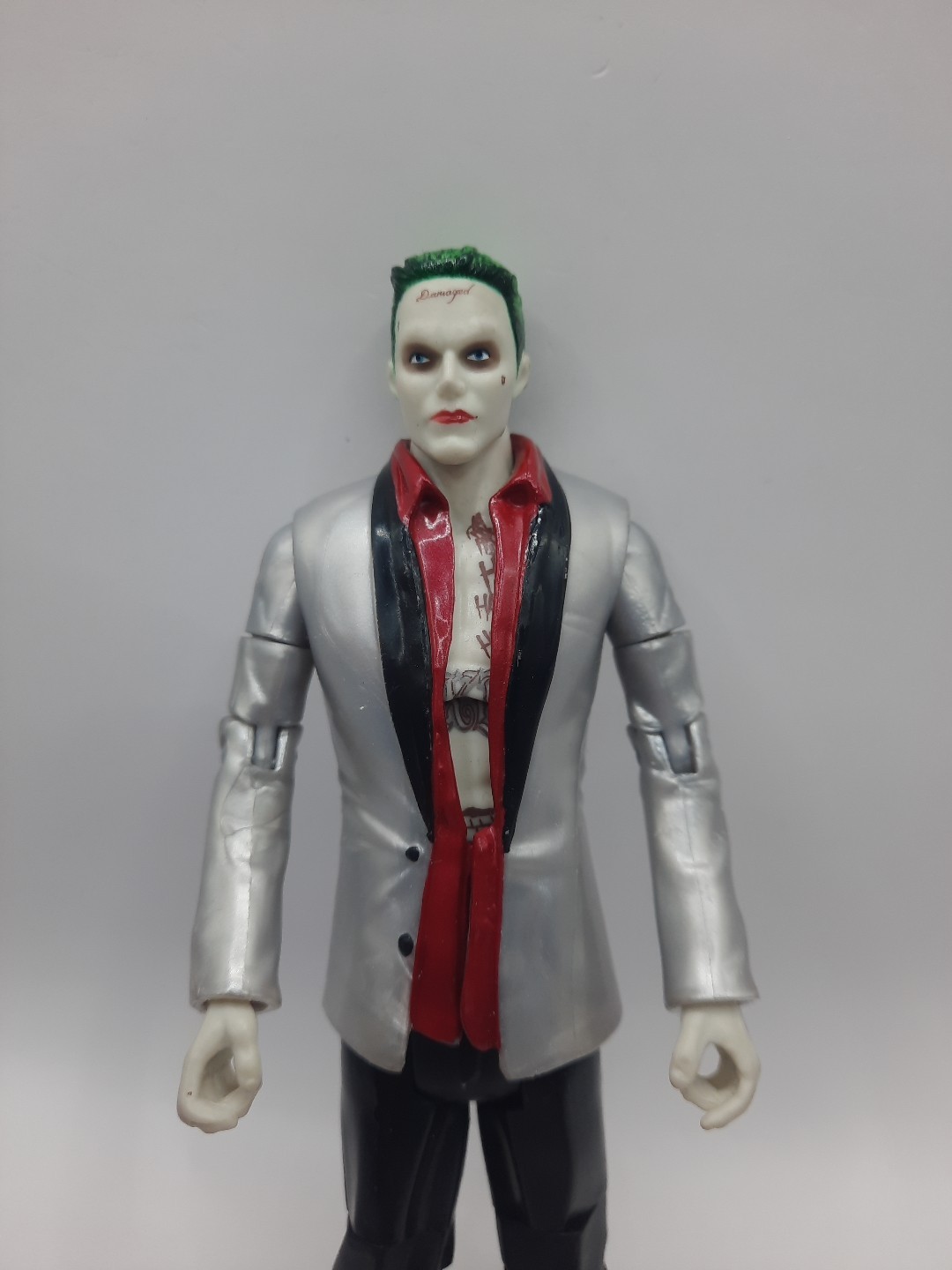 DC Comics Multiverse Suicide Squad The Joker Action Figure Silver Loose Preowne