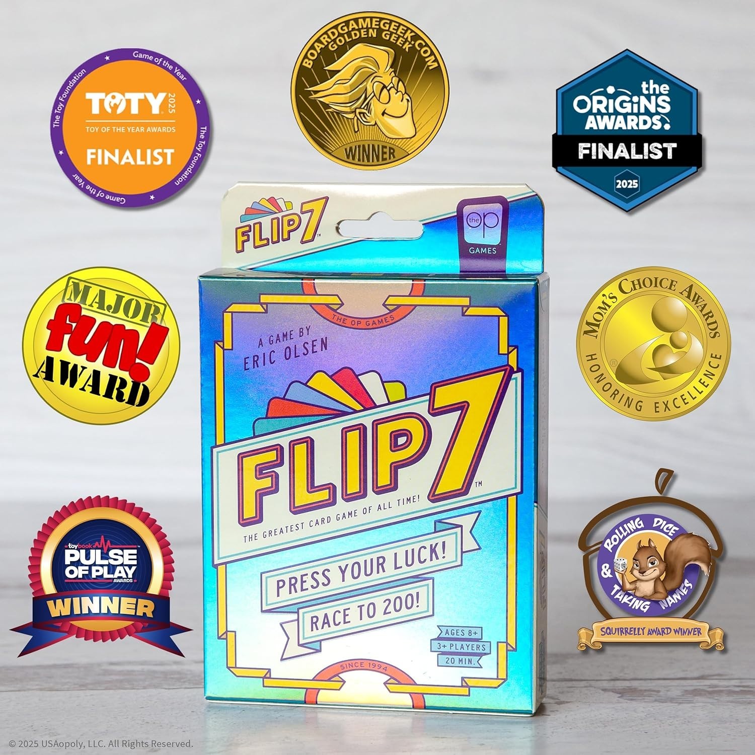 Addictive Flip 7 Card Game – Quick to Learn & Perfect for Family Game Nights