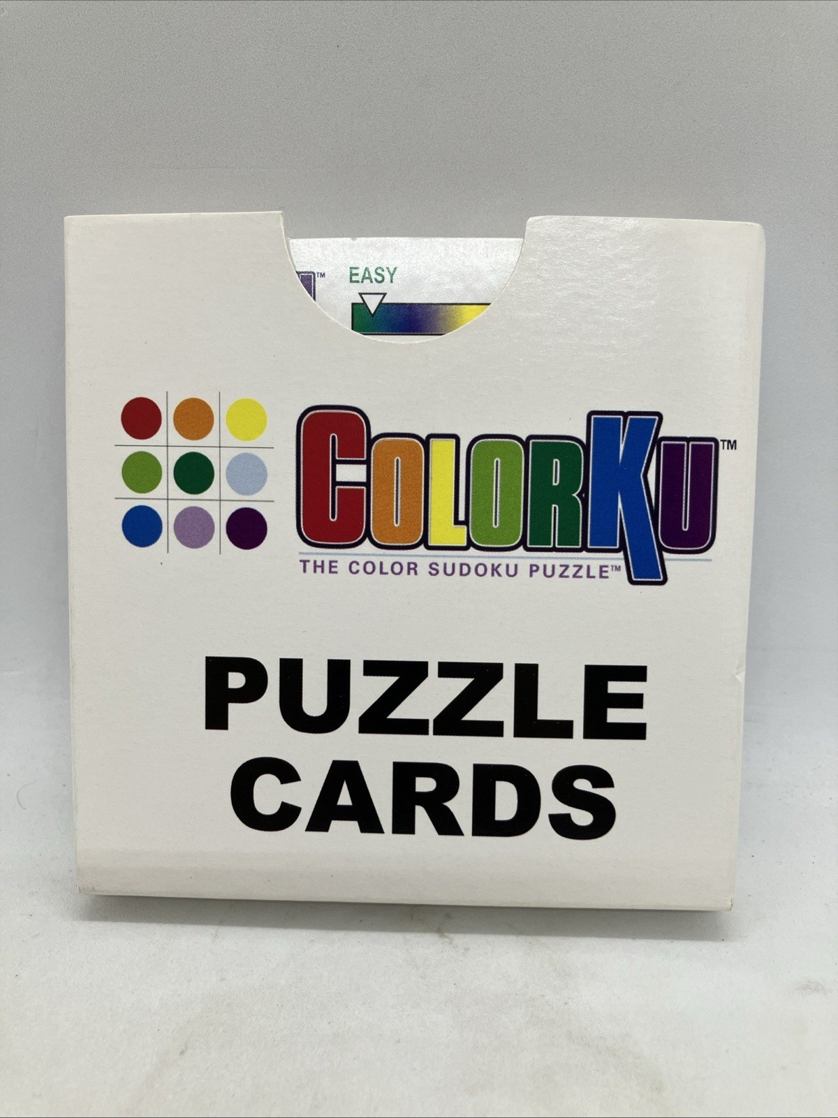 Colorku: The Color Sudoku Puzzle Plus Puzzle Cards 2006
