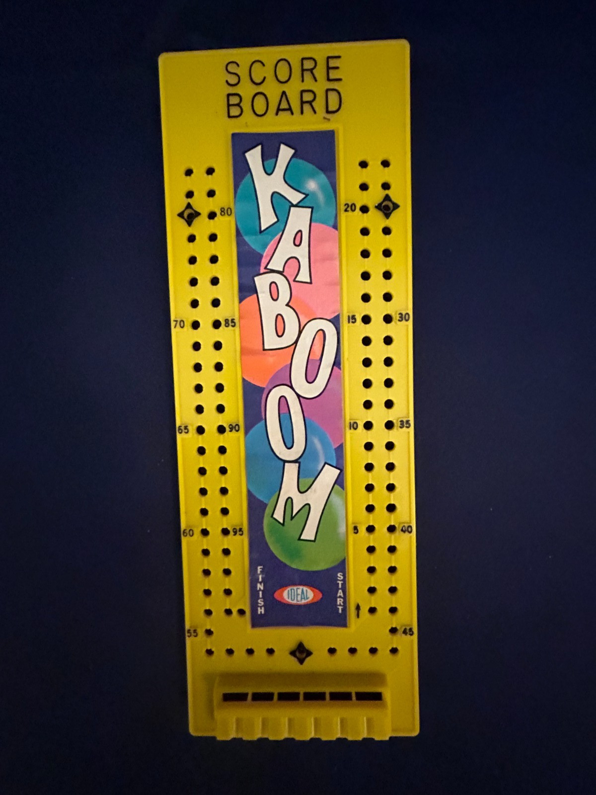 Vintage KABOOM 1966 Ideal Toy Corp. Game Incomplete/For Parts