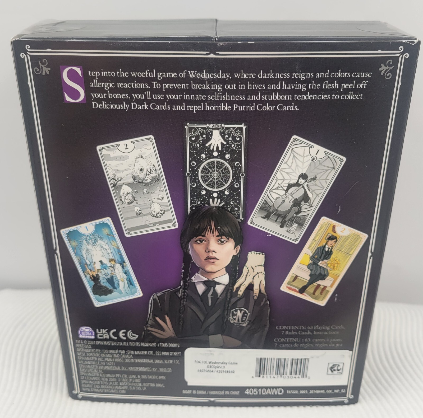 Spin Master Games Wednesday Card Game