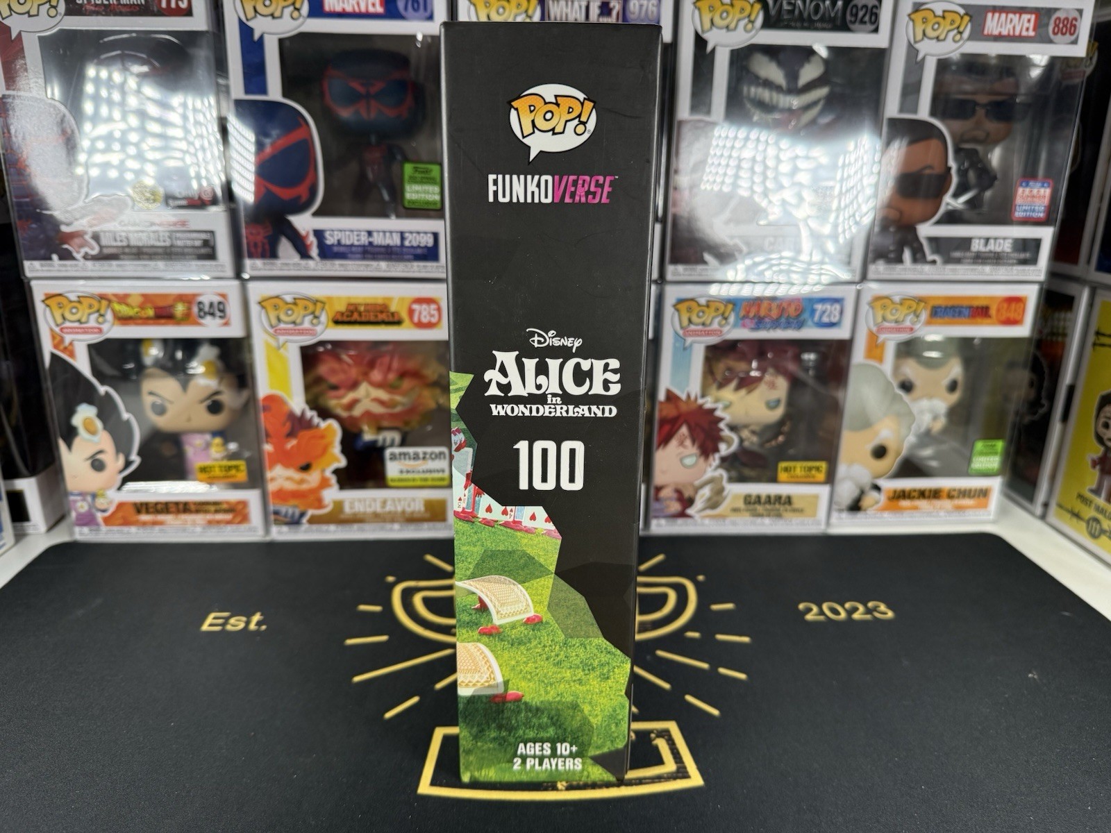 Funko Verse Alice In Wonderland Strategy Board Game Funkoverse Diamond Chase