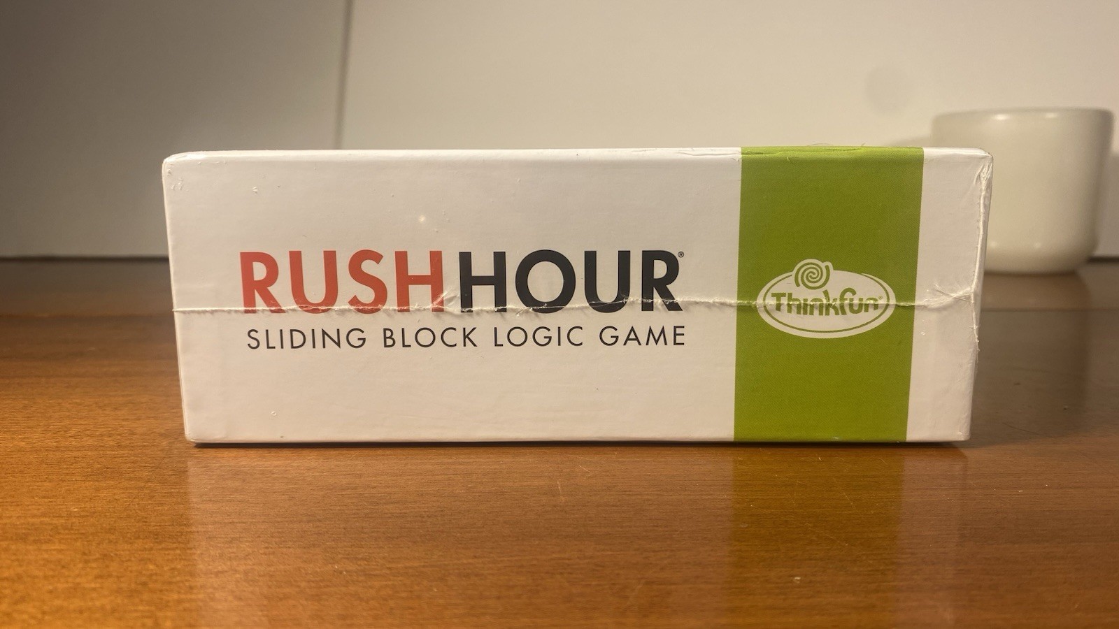 Rush Hour Brain Fitness Sliding Block Logic Game, 80 Challenges Brand New Sealed