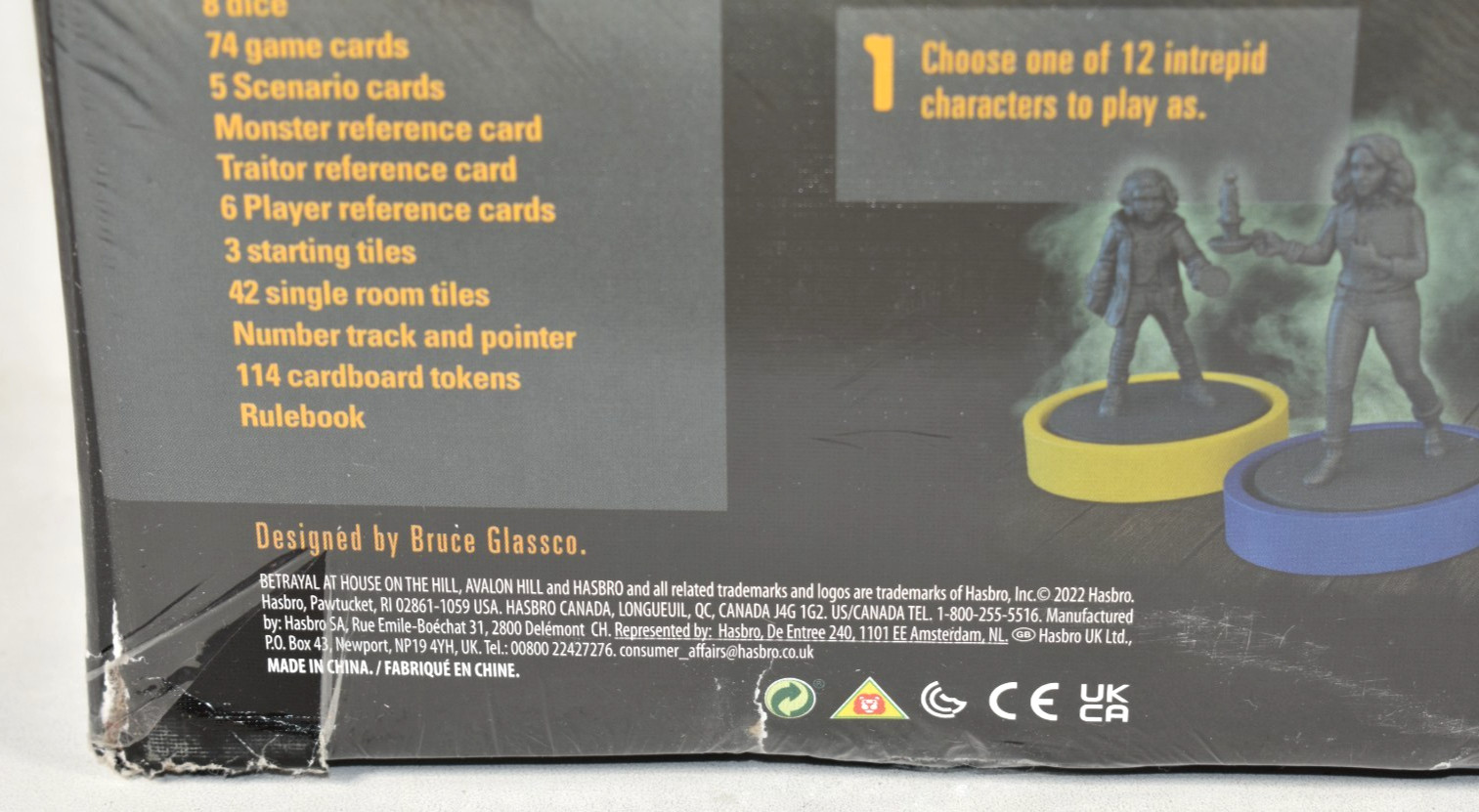 Betrayal at the House on the Hill Board Game 3rd Edition DAMAGED BOX Avalon Hill