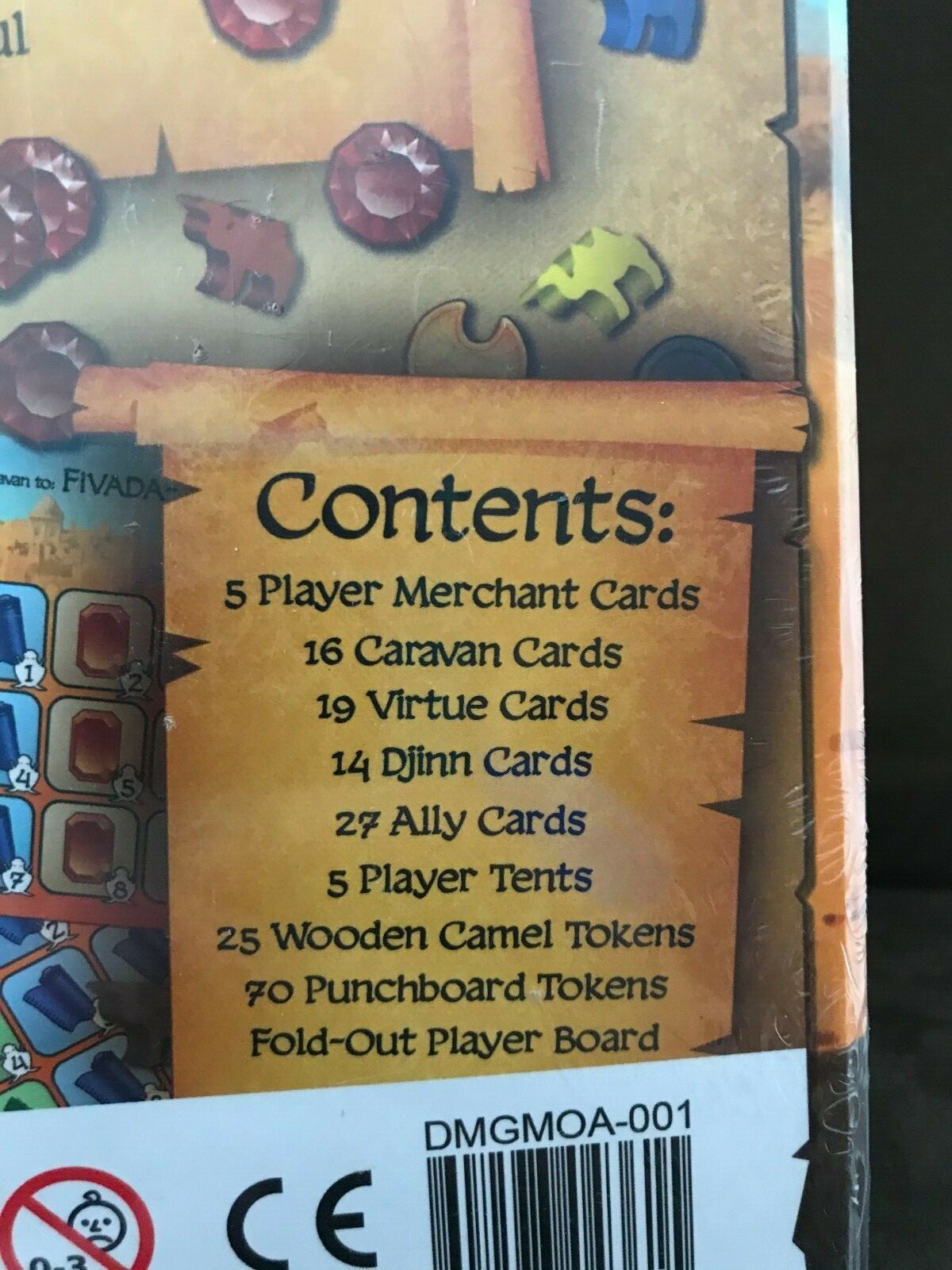 Merchants of Araby Board Game by Daily Magic Games NEW IN BOX 2016