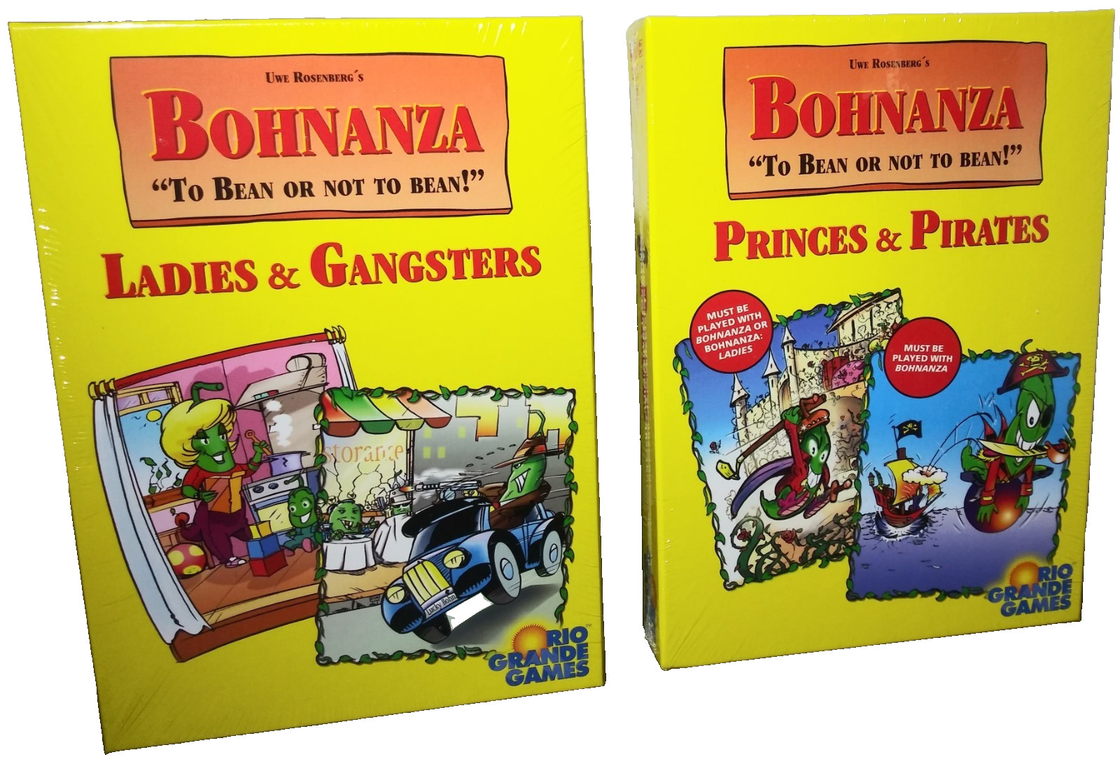 Rio Grande Bohnanza To Bean or Not to Bean! Princess & Pirates Ladies & Gangster