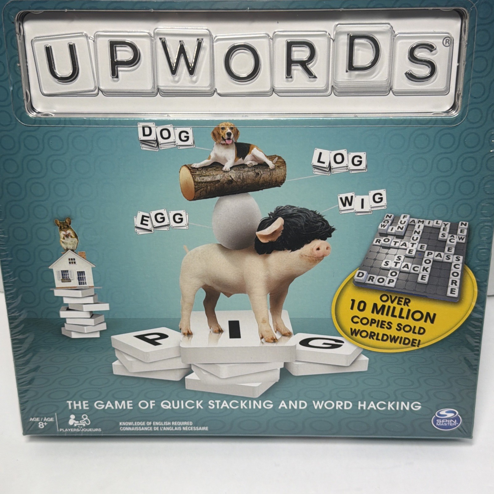 Factory Sealed UPWORDS Board Game Spin Master