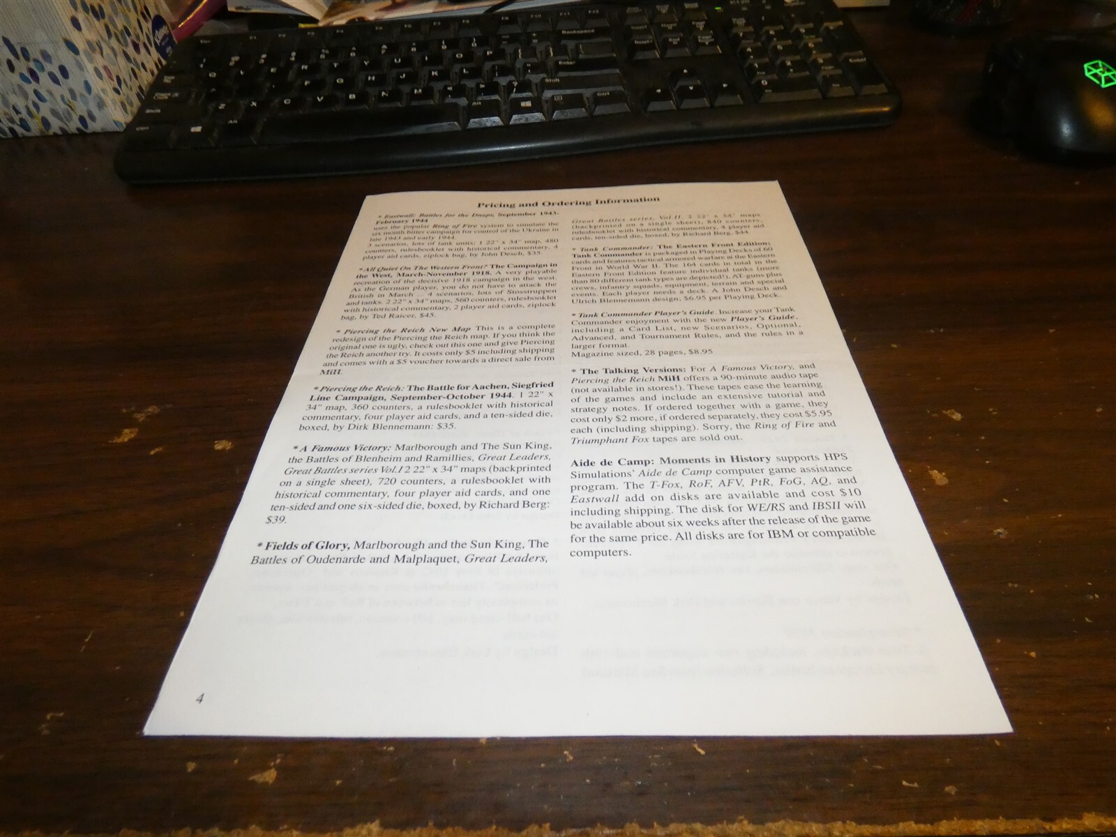 Decision Games: The Moments in History Report #7