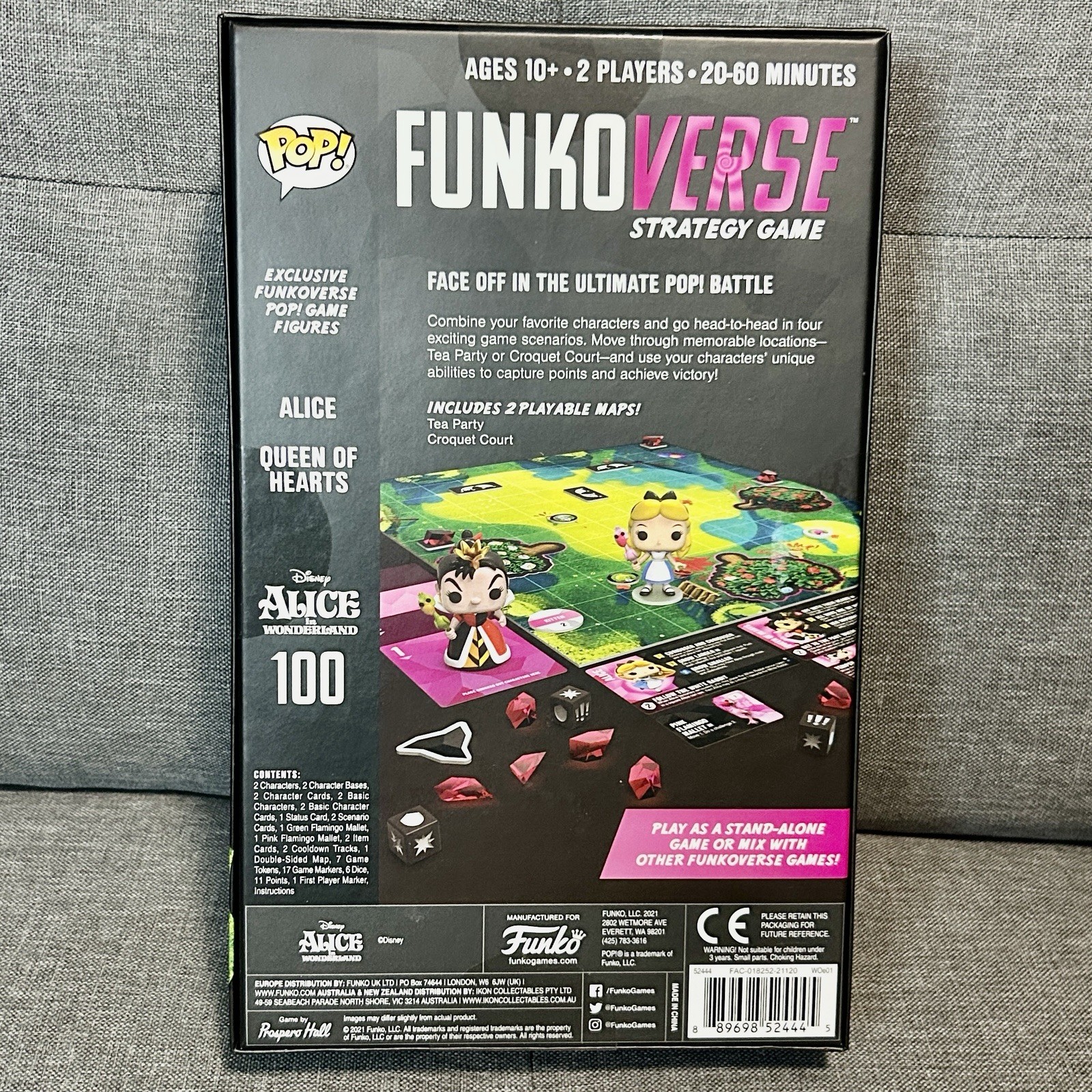 Funkoverse Alice In Wonderland Disney Strategy Game CHASE FUNKO POP 2021 Sealed