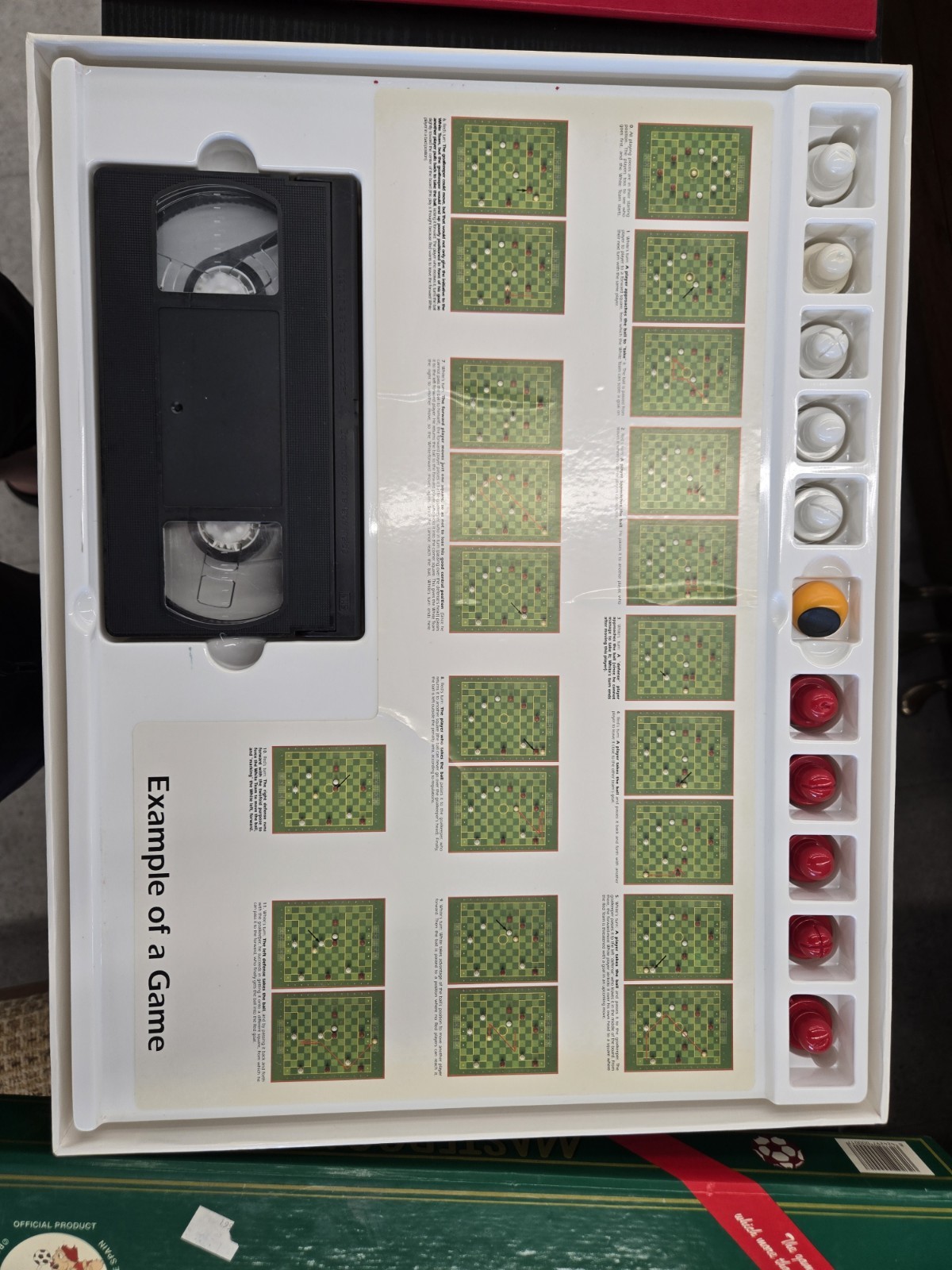 MASTERGOAL GOALMIND, 1992 Soccer Football Board Game Rare Madrid HTF