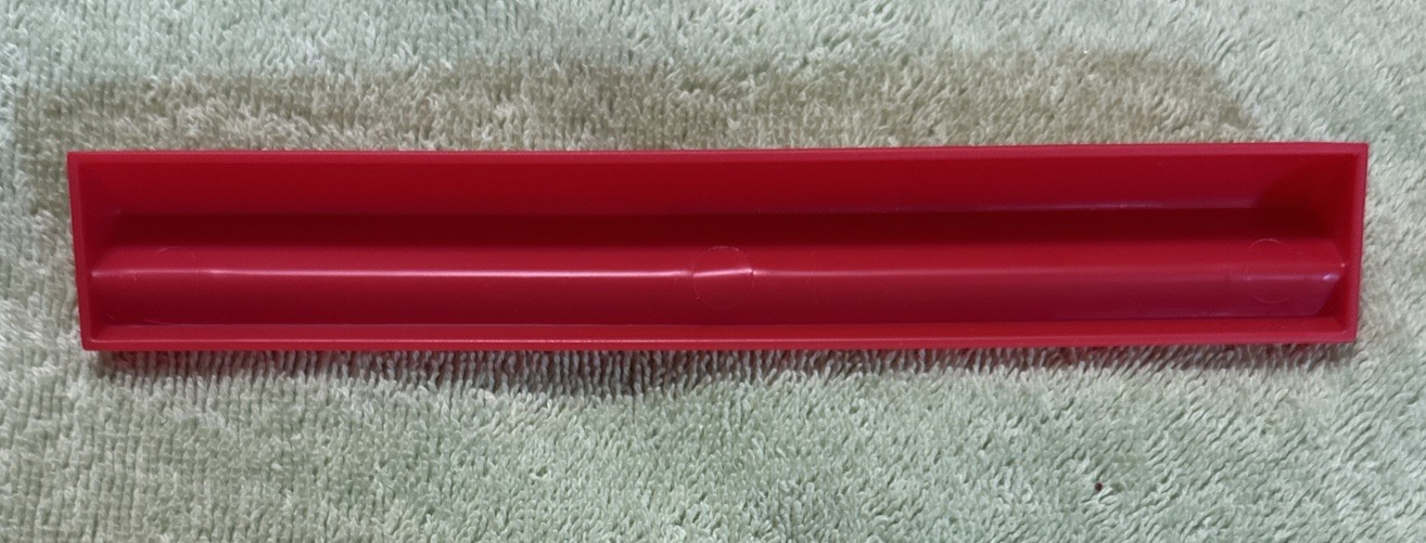 2013 Scrabble Board Game Replacement Piece Red Tile Tray