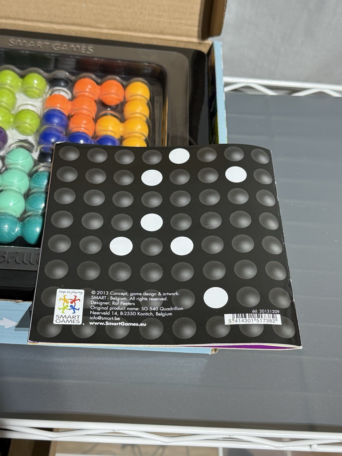 Smart Games Quadrillion Multi-Level Logic Game 2013 Edition Complete In Box