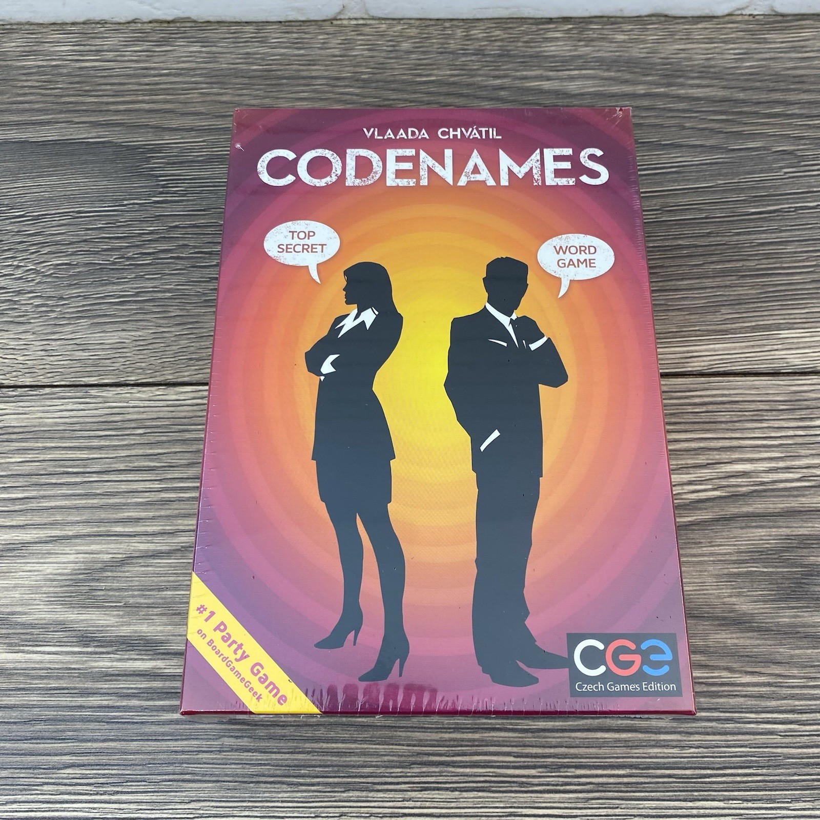 Codenames Party Game, Genuine Czech Games Edition, New Sealed