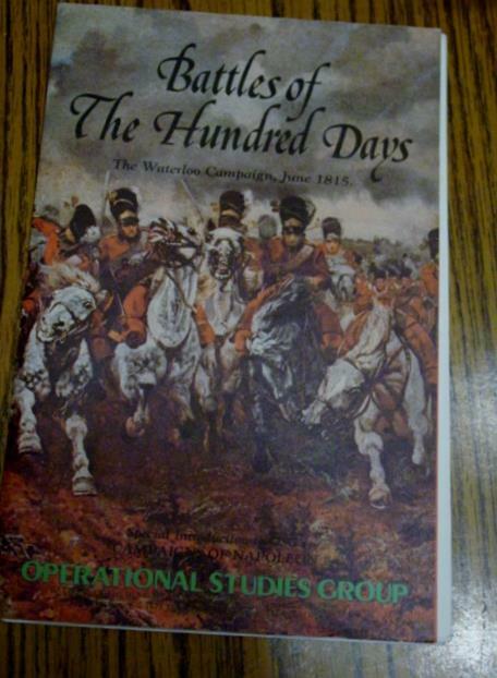 Operational Studies Group: Battles of the Hundred Days Folio – Waterloo – (PUN)