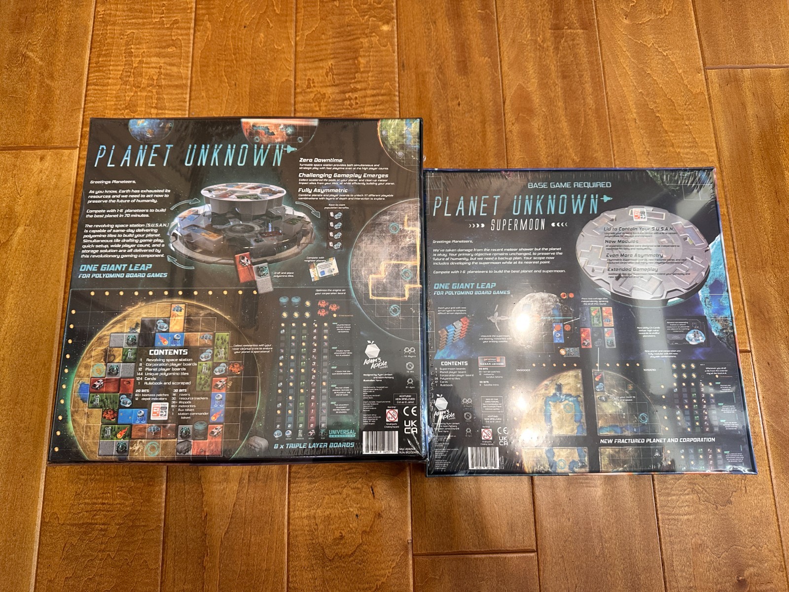 Planet Unknown: Deluxe KICKSTARTER Edition w/ Lid & Supermoon Expansion New IW