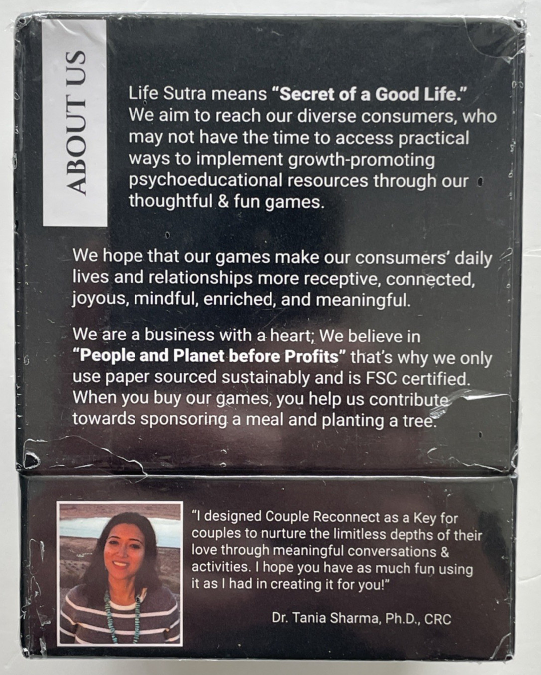 LIFE SUTRA – Couples Games – Date Night Ideas – Conversation Cards NEW & SEALED