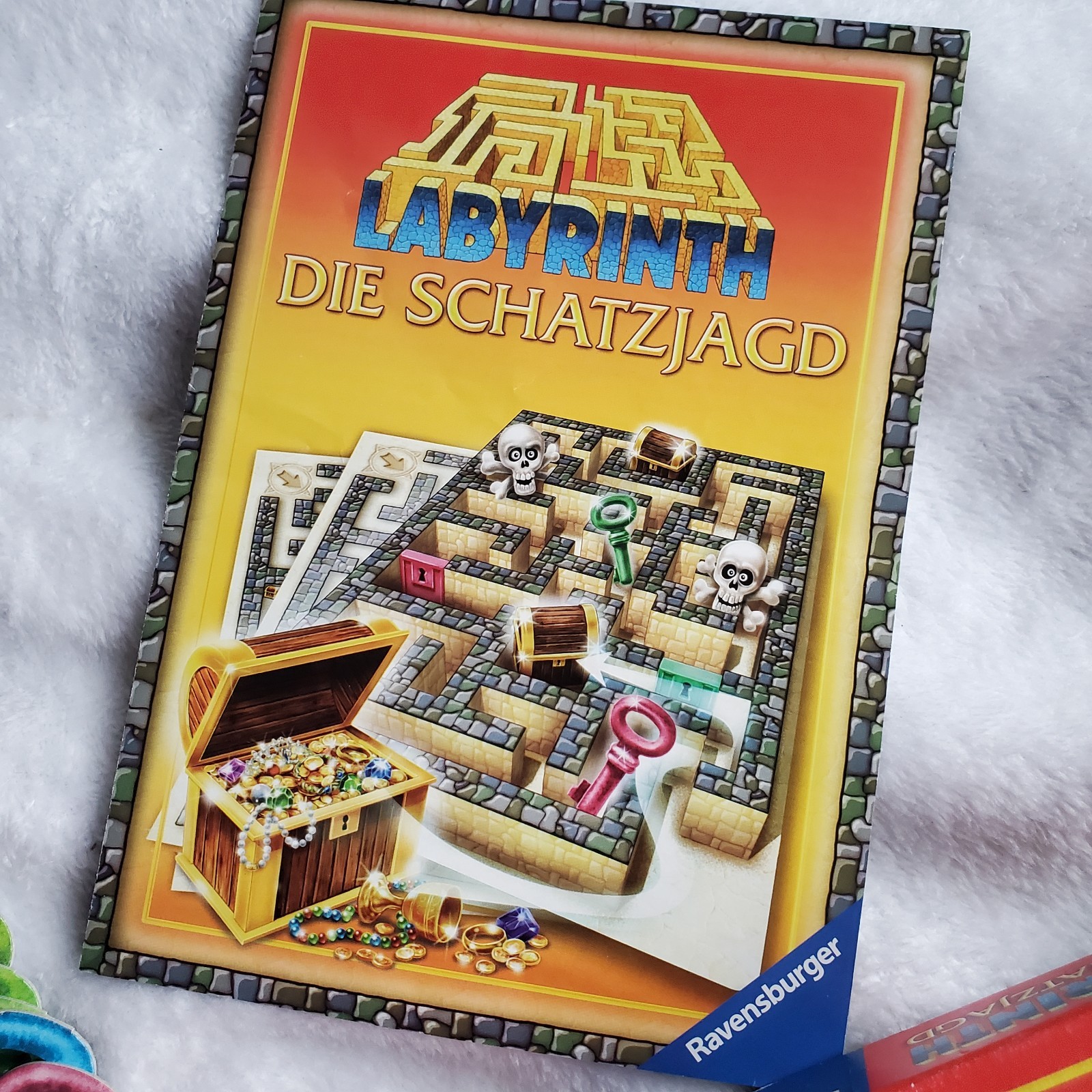 2005 LABYRINTH DIE SCHATZJAGD Gesellschaftsspiel Brettspiel Board Game COMPLETE