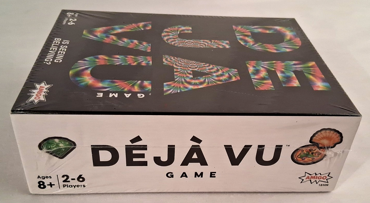 Amigo DEJA VU Game: Is Seeing Believing? Ages 8+, 2-6 Players / Factory Sealed