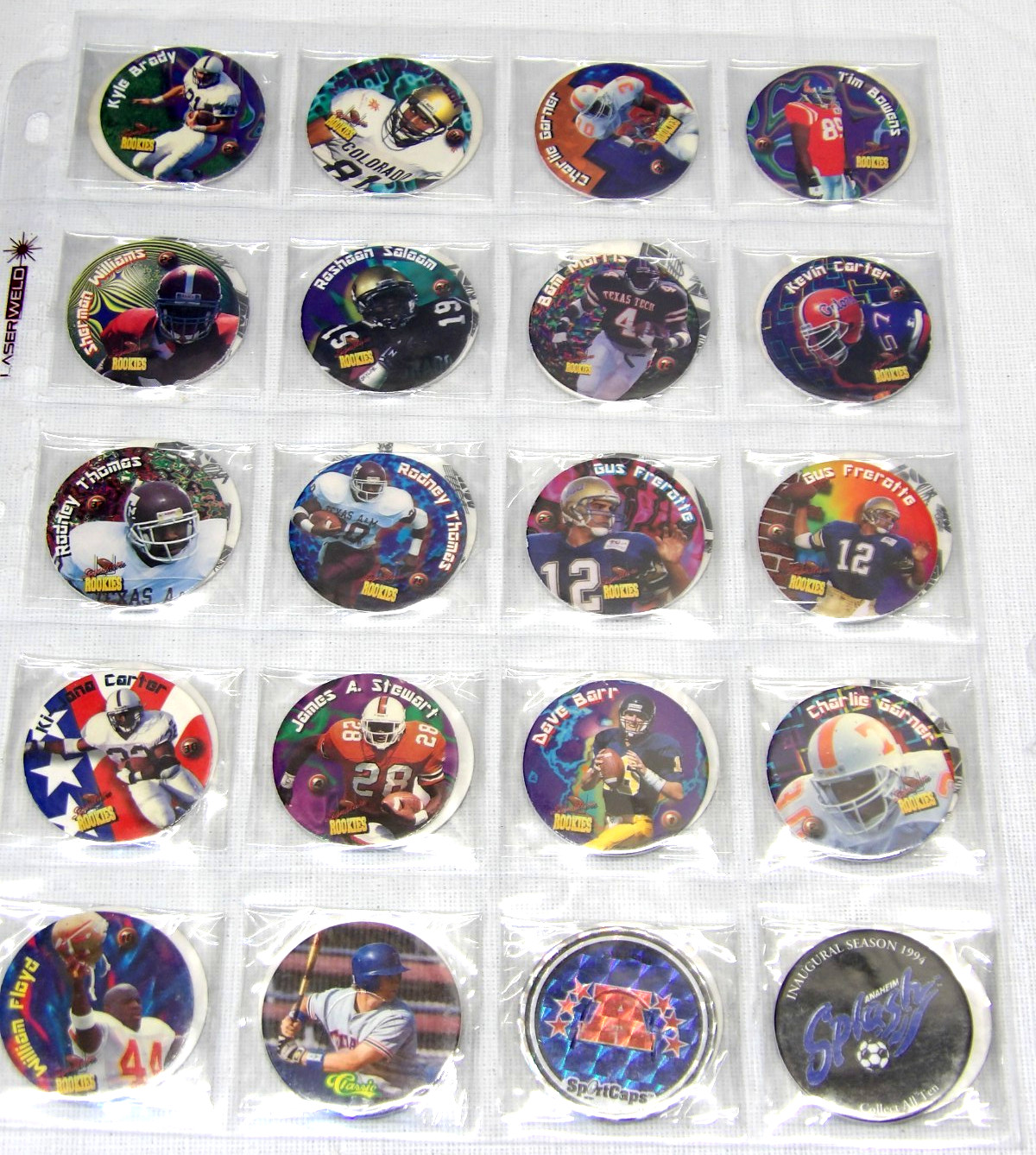 Pogs!• Sports Themed!• 280 Wrapped/Sleeved Pogs!• NFL• NBA• MLB• NHL• FIFA•