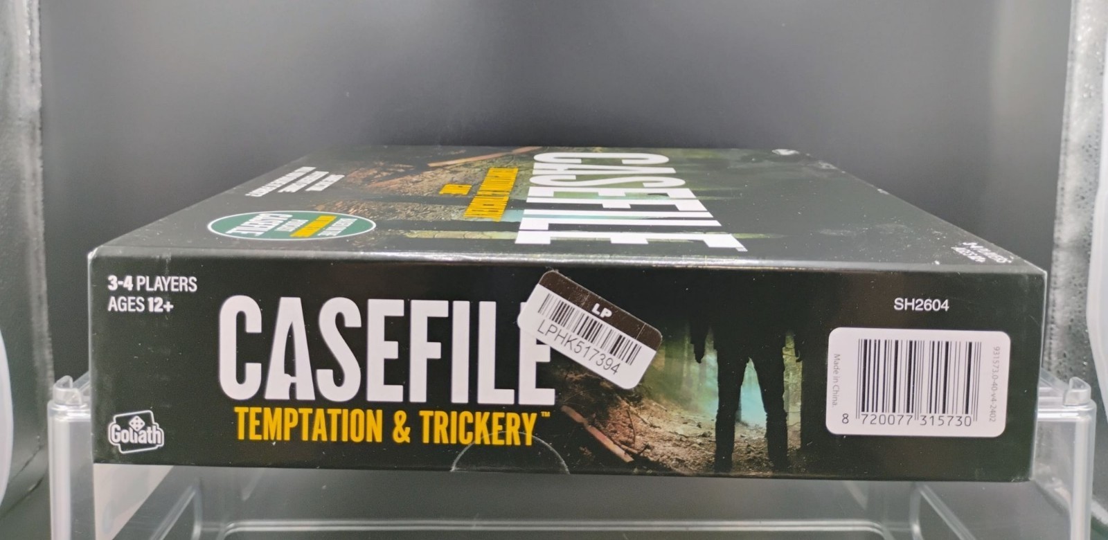Casefile Temptation & Trickery Game 3-4 Players Ages 12+