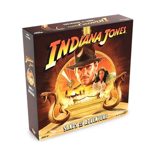 Indiana Jones Sand Timer Board Game Cooperative Adventure For Ages 8 And Up
