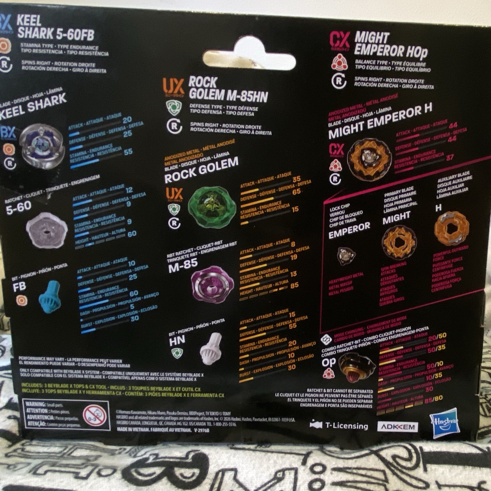 Takara Tomy Emperor Might Deck Set – Hasbro ver. NEW IN BOX