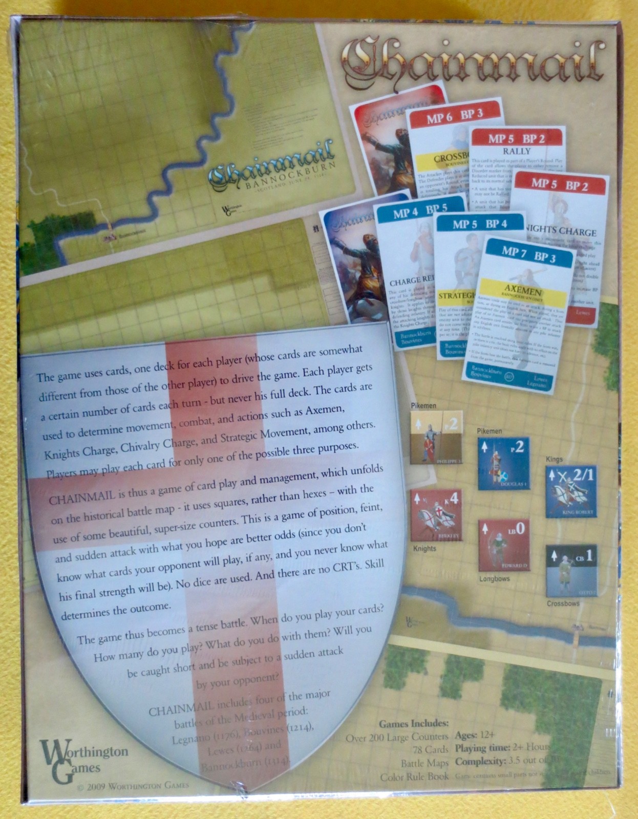 Chainmail: Medieval Combat 2009 Worthington Games in shrink. Free shipping