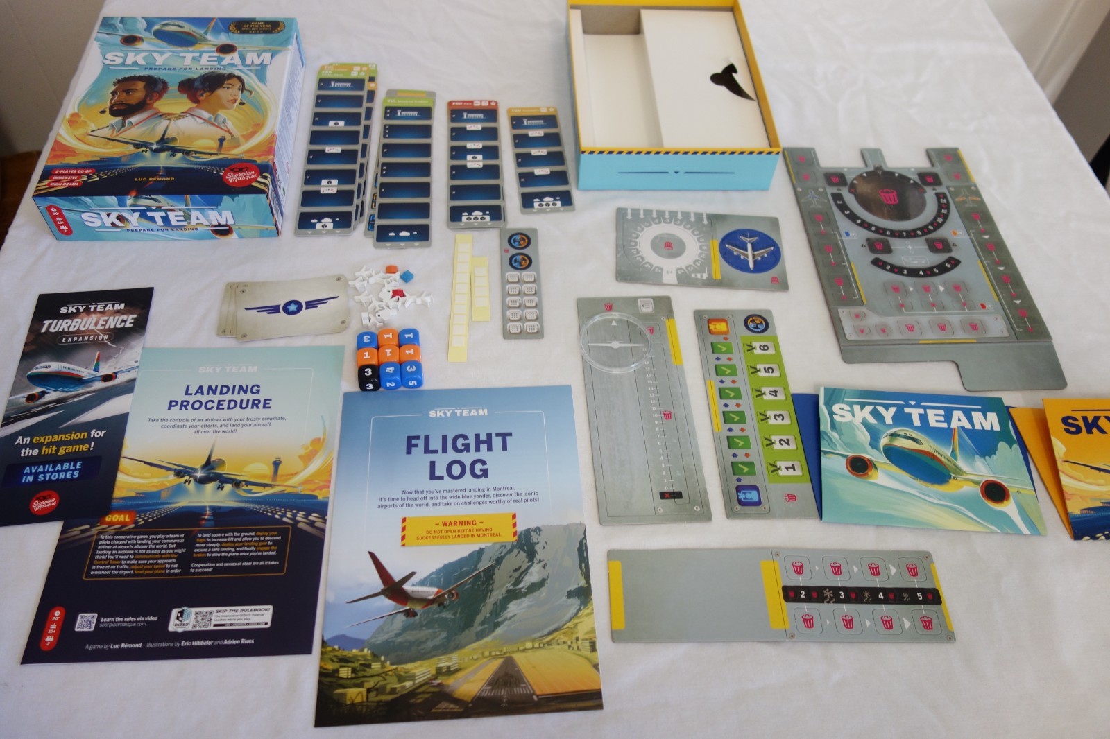 Sky Team – Prepare For Landing Board Game Complete Unpunched Never Played 2024