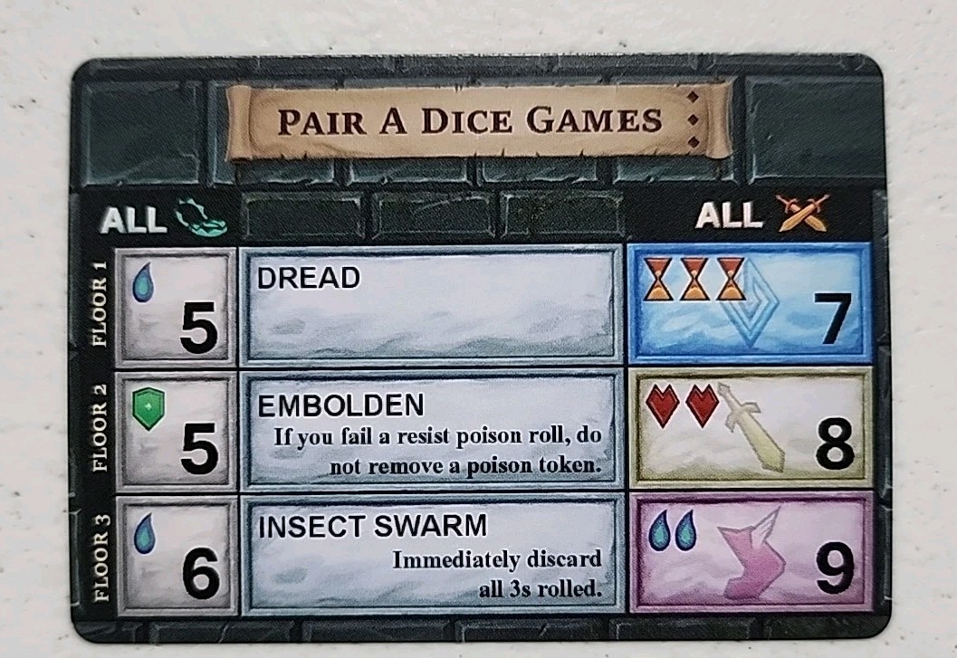 One Deck Dungeon Forest Of Shadows Retailer Exclusive Promo Card