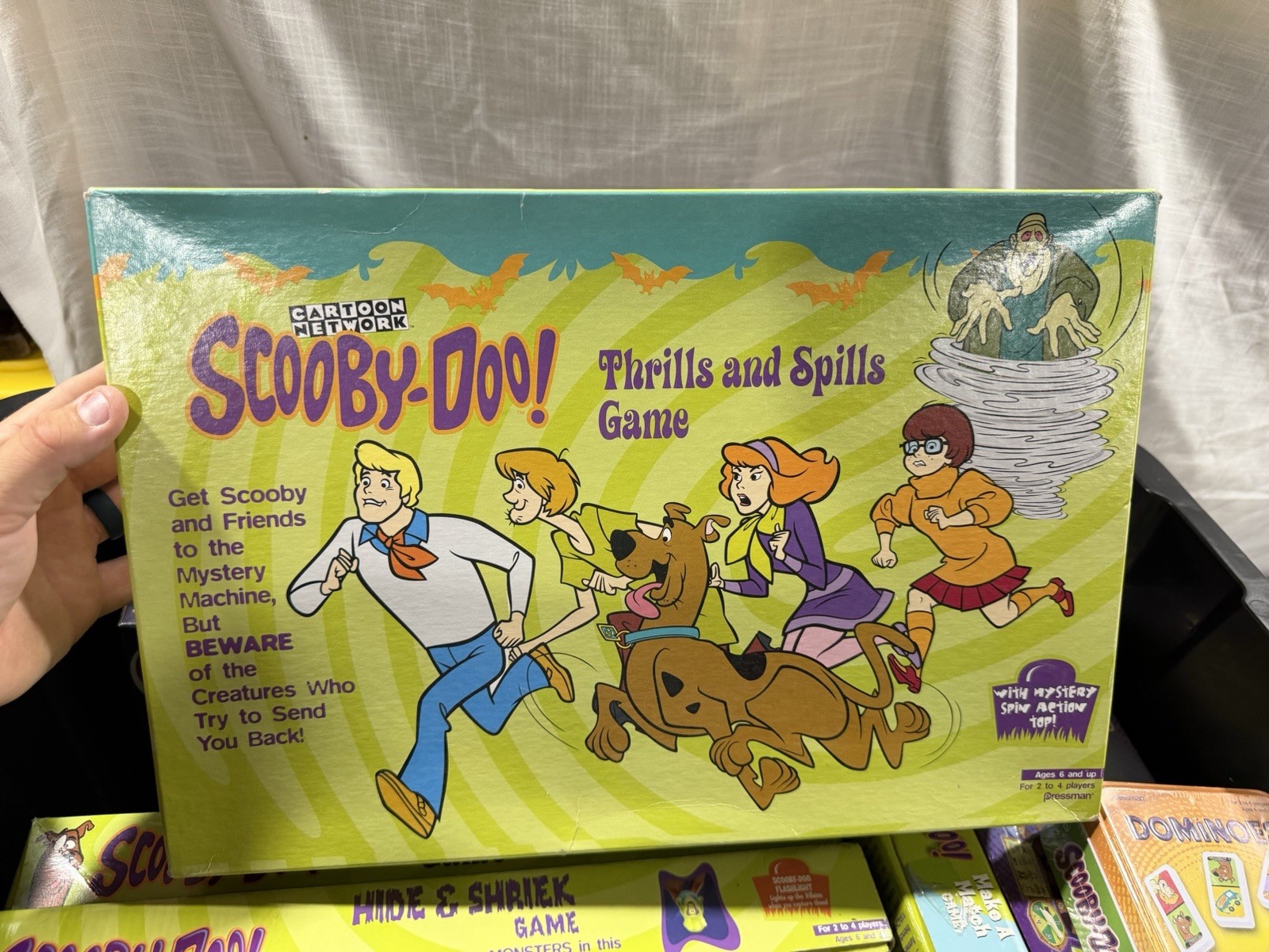 HUGE Scooby Doo Board Game Lot- 11 Games Sealed And Open, Vintage Lot Of Games