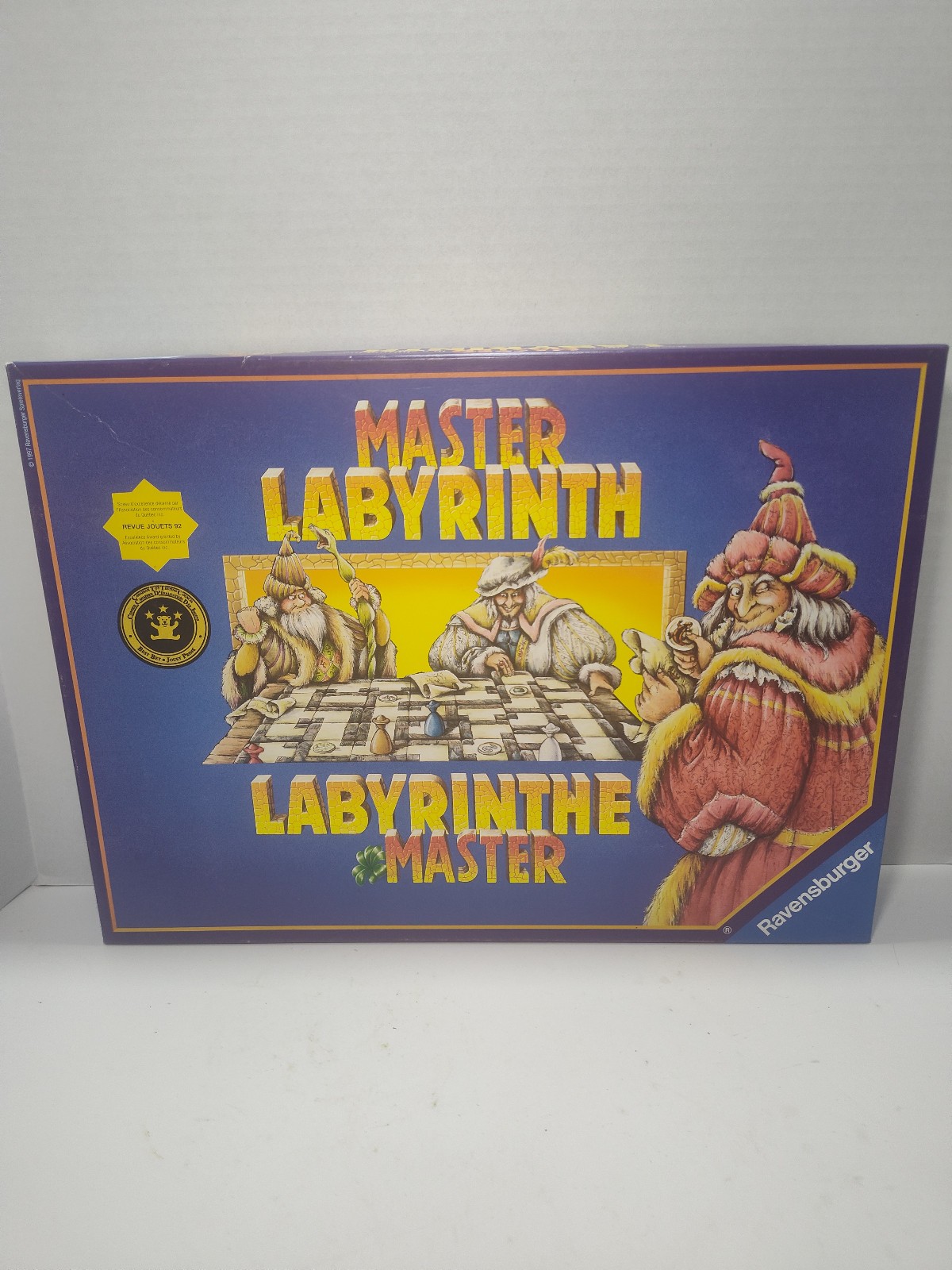 Ravensburger Master Labyrinth Board Game 1997 Complete Pierre Belvedere