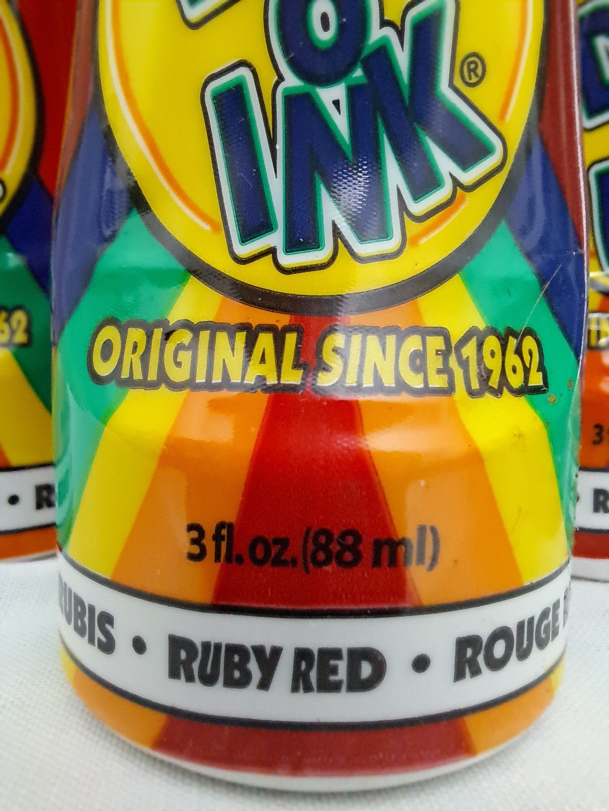 Dab-O-Ink Bingo Marker Daubers / Dabbers Card Marker Red 3 fl oz Made in USA