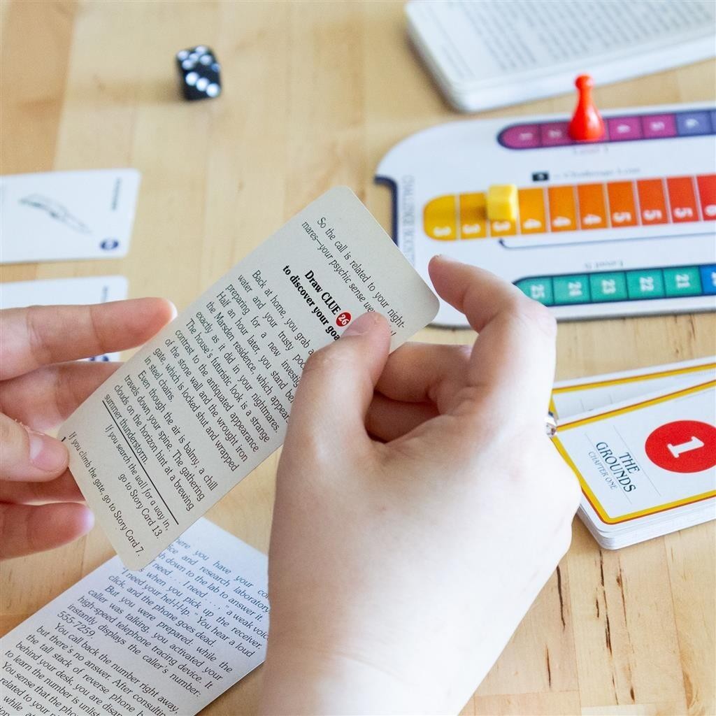 House of Danger Choose Your Own Adventure Board/ Strategy Game