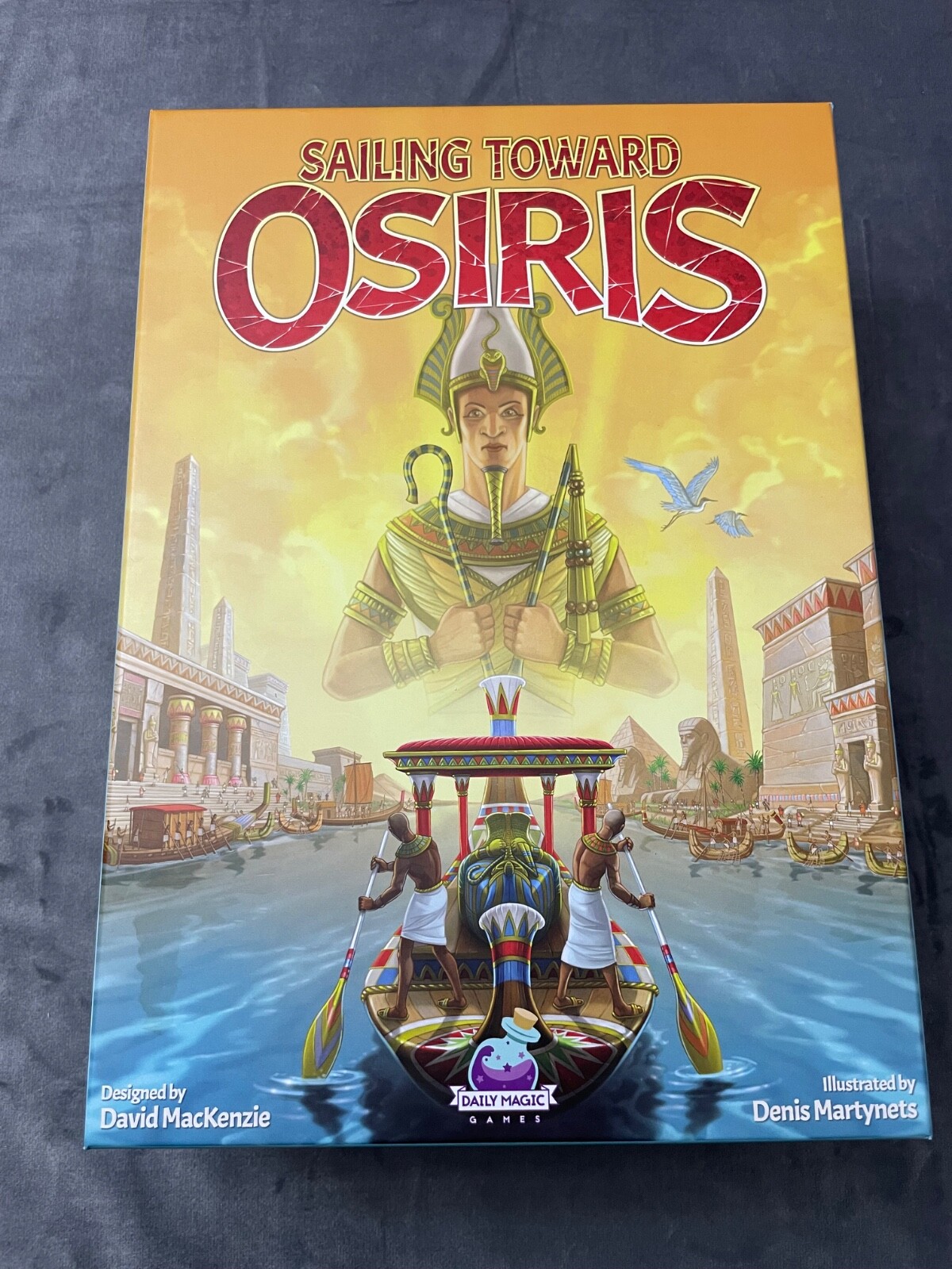 Sailing Toward Osiris with Governors & Envoys Expansion – Daily Magic Board Game