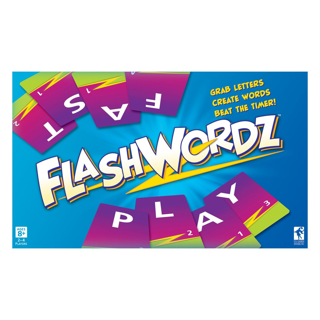 FlashWordz – US Games Systems Inc. – Board Game New /NIB Boardgame